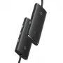 Baseus Lite Series 4-port USB 3.0 hub - 5Gbps, bus-powered, čierny (WKQX030101)