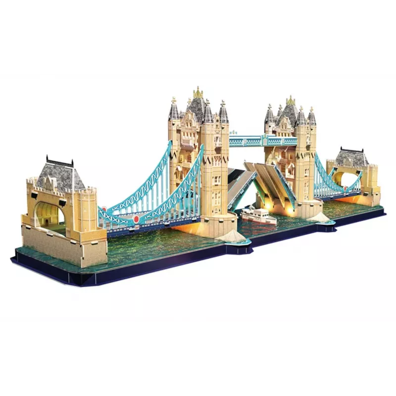 Cubic Fun 3D puzzle Tower Bridge s LED