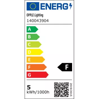 OPPLE LED E T5 svetelný pás 300 4,5 W S 3000K BL LED 300 mm s vypínačom