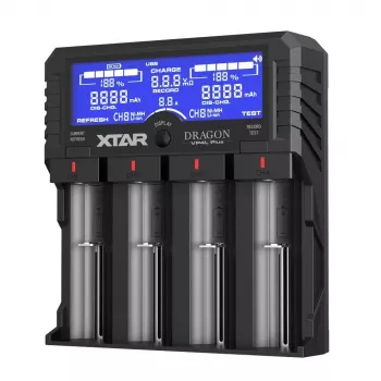XTAR VP4L Plus Li-ion/Ni-MH/Ni-Cd 18650 nabíjačka batérií