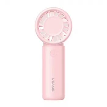 USAMS BC Series ručný ventilátor, ružový, 500mAh