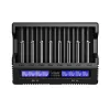 XTAR VC8S USB-C SET Nabíjačka batérií, 3,7V/1,2V