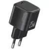 USAMS 25W GaN USB-C rýchlonabíjačka - biela