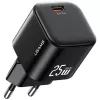 USAMS 25W GaN USB-C rýchlonabíjačka - biela
