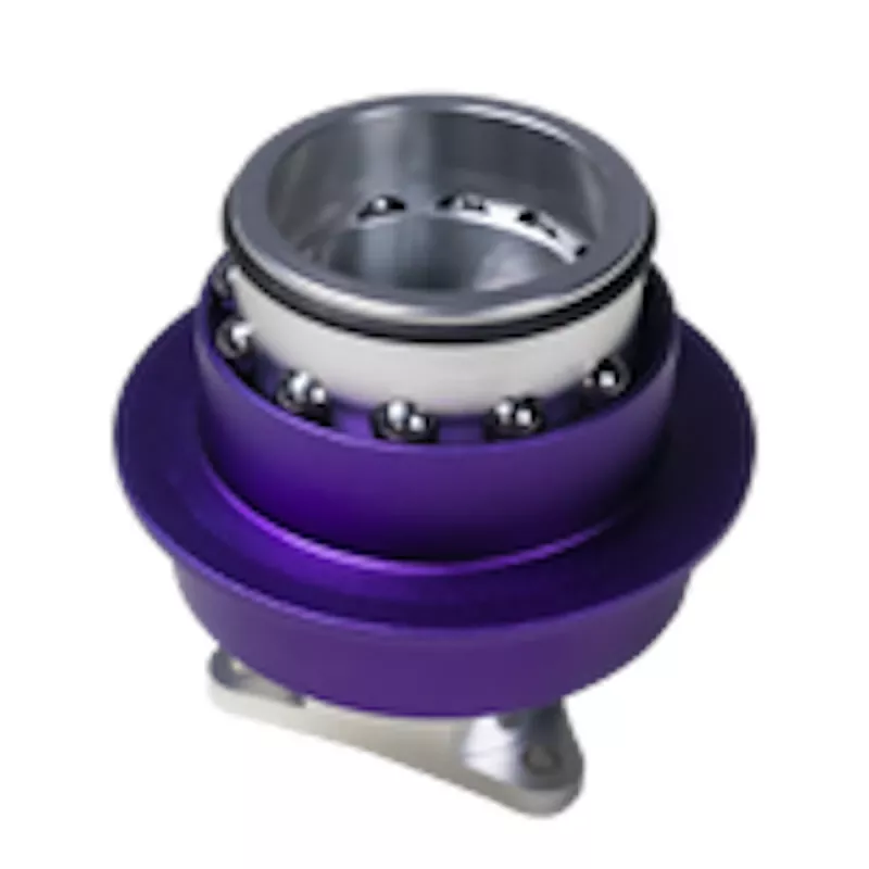 Conspit CDR rýchloupínací adaptér 50mm PCD – fialový/strieborný