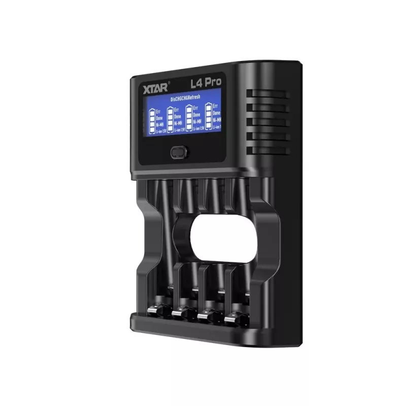 XTAR L4 PRO USB-C Nabíjačka batérií Li-ion/Ni-MH, 1,5V/1,2V