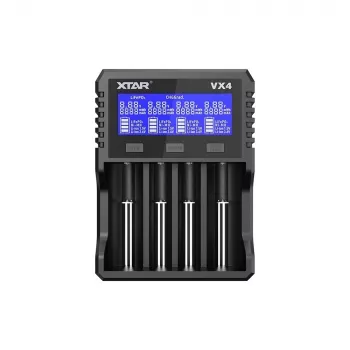 XTAR VX4 V2 KT Li-ion/LiFePO4/Ni-MH 18650 nabíjačka batérií