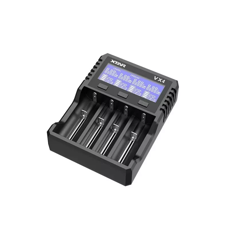 XTAR VX4 V2 KT Nabíjačka batérií Li-ion/LiFePO4/Ni-MH 18650