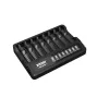 XTAR MX8 USB-C Nabíjačka batérií Li-ion/Ni-MH, 3,7V/1,5V/1,2V