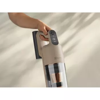 Electrolux EP91UB21WB tyčový vysávač na batérie, 25.2V, výdrž 60 min, saténová biela