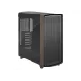 Fractal Design Summit Black TG Light Tint Mid-Tower PC skriňa s predným panelom z orechového dreva