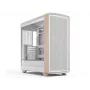 Fractal Design Summit Chalk White TG Clear Tint Mid-Tower skriňa s pravou dubovou prednou časťou