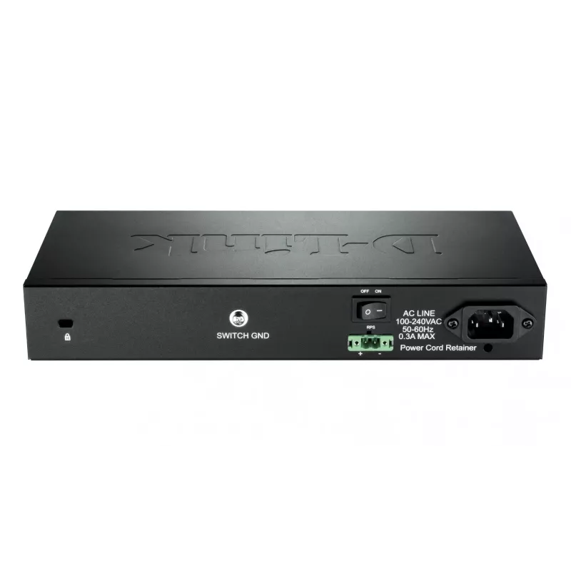 D-Link DGS-1210-10/ME/E smart managed switch, 8x Gigabit Ethernet, 2x SFP, rackový