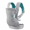 B-KIDS Infantino 4-in-1 premenlivá nosička pre deti, sivá, 3,6–14,5 kg, JPMA certifikovaná, s odnímateľným Wonder Cover™ podbradníkom
