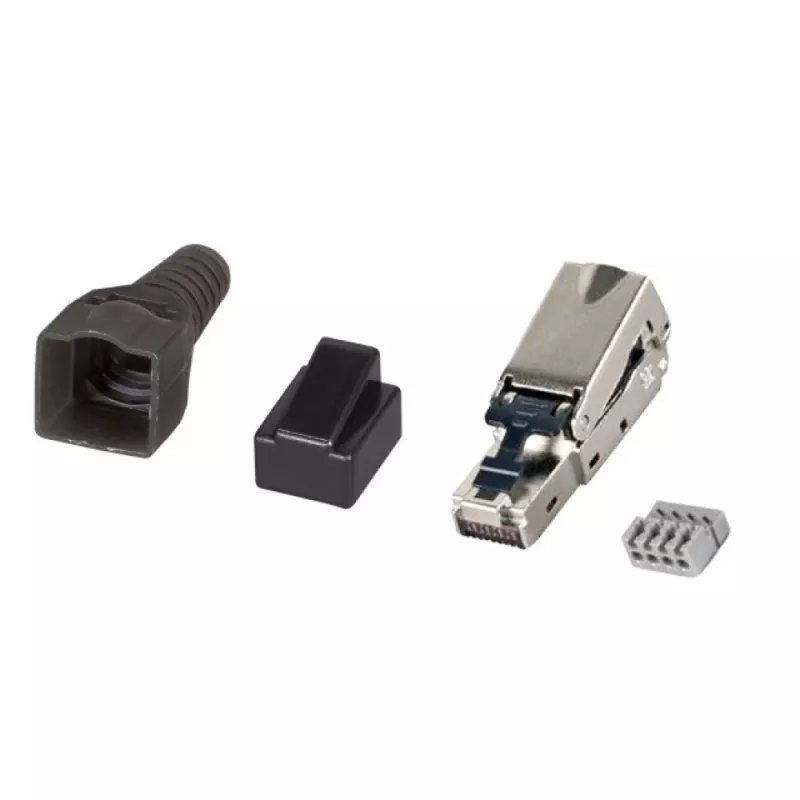 Techly 101911 RJ45 Cat6a 10G Modulárny konektor bez náradia, STP