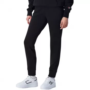 Champion dámske tepláky s rebrovaným lemom čierne veľkosť M