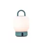 KOODUU LOOME Nabíjateľná lampa, tyrkysová