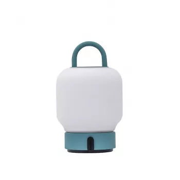 KOODUU LOOME akumulátorová lampa, tyrkysová