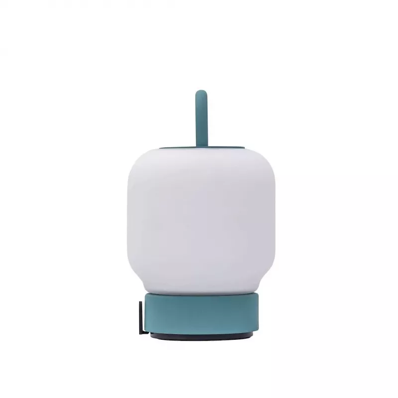 KOODUU LOOME Nabíjateľná lampa, tyrkysová