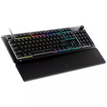 CORSAIR SKIFF 100 herná klávesnica, 10-zónové RGB, IP42 ochrana proti striekajúcej vode - čierna
