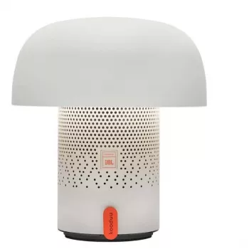 KOODUU Sensa Play prenosná lampa s Bluetooth reproduktorom biela