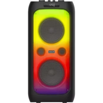 SENCOR Partycon WAVE 100W prenosný párty reproduktor s TWS, IPX4, LED a mikrofónnym vstupom