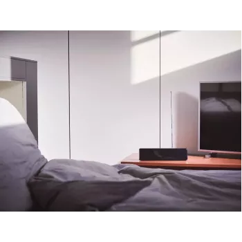Philips SDV5225/12 vnútorná anténa pre TV s nastaviteľným zosilnením, 1,8 m koaxiálny kábel, 75 Ohm, 3G/4G filter, DVB-T/T2