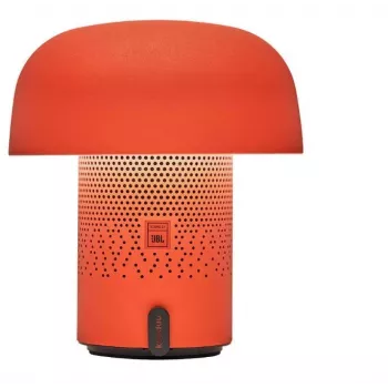 KOODUU Sensa Play prenosný Bluetooth reproduktor so stmievateľnou RGB LED lampou, IPX4 ochrana proti striekajúcej vode, TWS párovanie, USB-C, oranžová