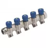 Caleffi 5R Series termostatický zmiešavací ventil 3/4 palca NPT vstup x 1/2 palca NPT výstup, bezolovnatá mosadz, ASSE 1017
