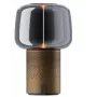 KOODUU Serena Play prenosná LED lampa s Bluetooth reproduktorom hnedá