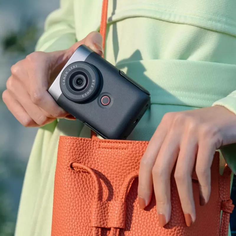 Canon PowerShot V10 Advanced Vlogging Kit, 4K, 1-palcový snímač, strieborná (5946C005AA)