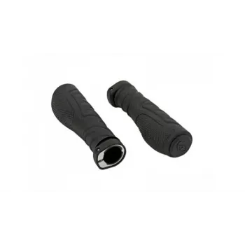 Author Rankenos AGR Ergo R20-E GripLock ergonomické cyklistické gripy, 135 mm, čierne