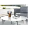 KOODUU Serena Play prenosná LED lampa s Bluetooth reproduktorom sivá