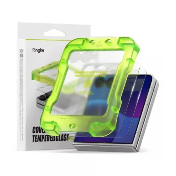 Ringke Cover Display Pro 2 balenie tvrdené sklo ochranná fólia displeja pre Galaxy Z Flip 8 - číra