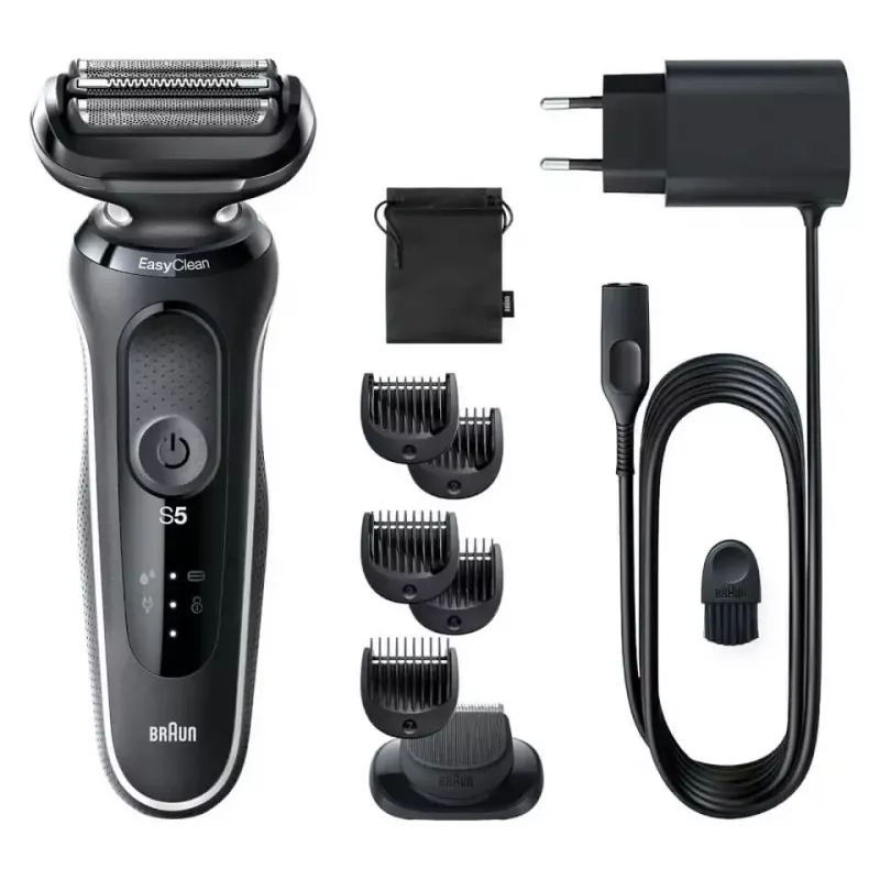 BRAUN holiaci strojček Series 5 51-W1500s mokré a suché holenie čierny