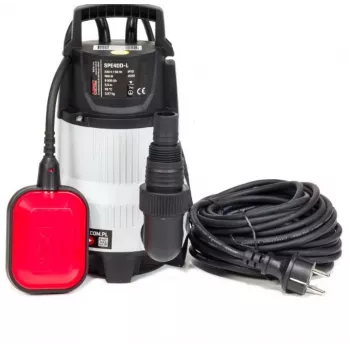 NAC ponorné čerpadlo na špinavú vodu 400W SPE40D-L s plavákovým spínačom, 7500 l/h, 5 m výtlačná výška