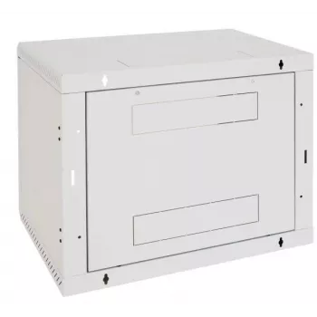 Triton RBA-09-AS4-CAX-A1 19 palcové nástenné puzdro 9U, 600x395mm, jednodielne, sivé