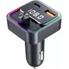SENCOR SWM 3000 Bluetooth FM vysielač s USB-A QC3.0, USB-C PD 3.0, prehrávanie MP3, handsfree, Siri a Google Assistant