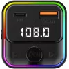 SENCOR SWM 3000 Bluetooth FM vysielač s USB-A QC3.0, USB-C PD 3.0, prehrávanie MP3, handsfree, Siri a Google Assistant