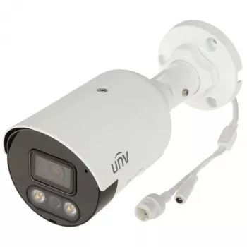 UNIVIEW IPC2128SB-ADF28KMC-I1 8MP 4K UHD Fixed Bullet sieťová kamera s obojsmerným zvukom a aktívnym odstrašovaním
