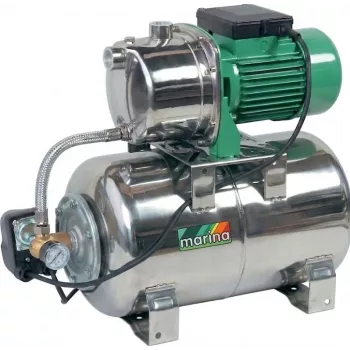 BOOST PUMP 1100W CAM 88/25X HL (MARINA) - 1100W samonasávacie bočné kanálové čerpadlo, max. výtlačná výška 48m, prietok 4,8m³/h, 1 palec BSP, liatina
