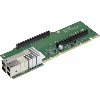 Supermicro AOC-2UR68G4-i4XTS 2U Ultra Riser - sieťový adaptér