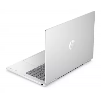 HP OmniBook 5 Flip NG AI 14-km0001nnx - Ultra 7 355, 32GB LPDDR5X 7467 on-board, 512GB, Touch/14,0 2K (1920x1200) OLED, Glacier Silver DF+ AI-Logo - 5MP IR TNR, bez 65W AC adaptéra, Win 11 Home, 1 rok
