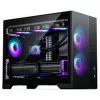 PHANTEKS XT M3 PC skriňa, Mini skriňa + D30 PWM Regular Airflow D-RGB ventilátor, balenie 3 ks, čierna