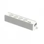 SCHNEIDER ELECTRIC UNICA SYSTEM+ MOD.UNIT 4XSCHUKO+USBA/C BIELA/SIVÁ