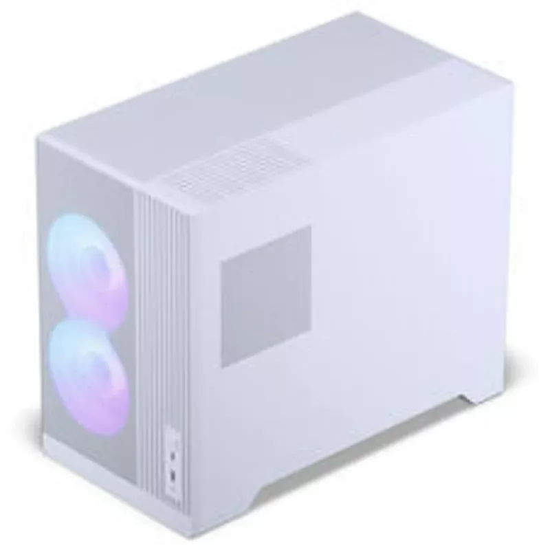 Phanteks XT M3 PC skriňa, Mini skriňa + D30 PWM Regular Airflow D-RGB ventilátor, balenie 3 ks, biela