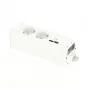 SCHNEIDER ELECTRIC UNICA SYSTEM+ MOD. JEDNOTKA 2XSCHUKO+USBA/C BIELA