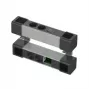 SCHNEIDER ELECTRIC UNICA SYSTEM+ STOLOVÉ ZARIADENIE 4XSCHUKO+USBA/C+RJ OPT, ANT/SIVÁ