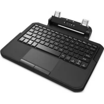 Zebra klávesnica - 2-in-1 - s touchpadom - podsvietená