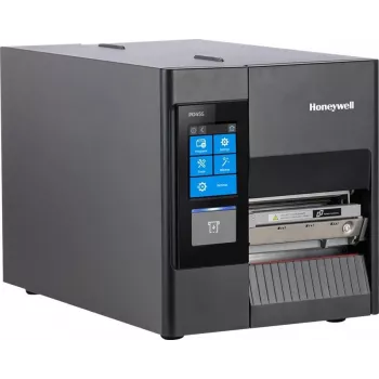 HONEYWELL PD45S0F, plný dotykový displej, termálna a termotransferová tlačiareň, Ethernet, 203 dpi, senzor odberu etikiet, navíjač, peel-off, bez napájacieho kábla, EU - tlačiareň etikiet - 203 dpi